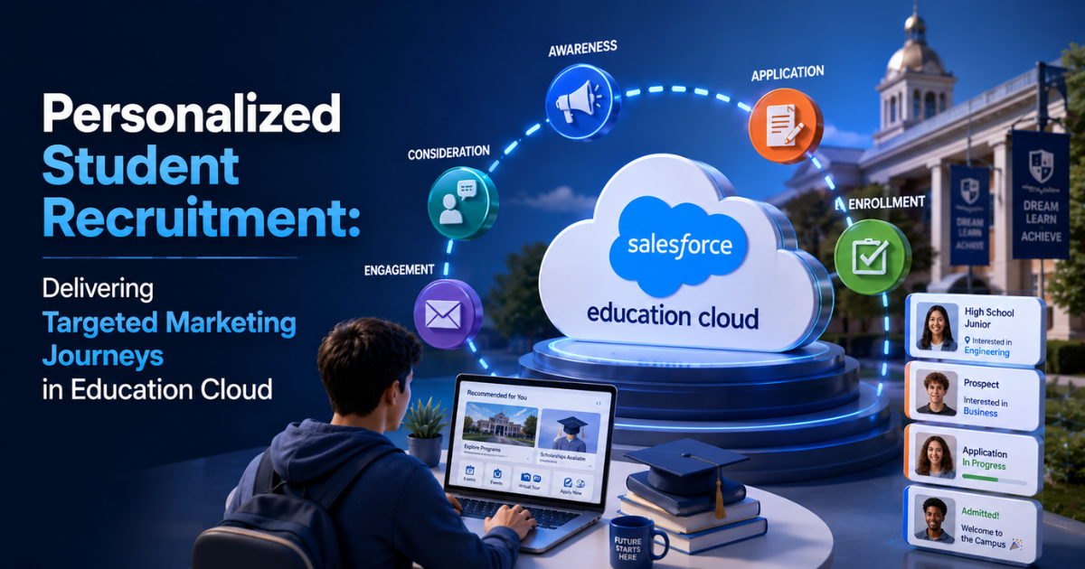 Personalized Student Recruitment Delivering Targeted Marketing Journeys in Education Cloud
