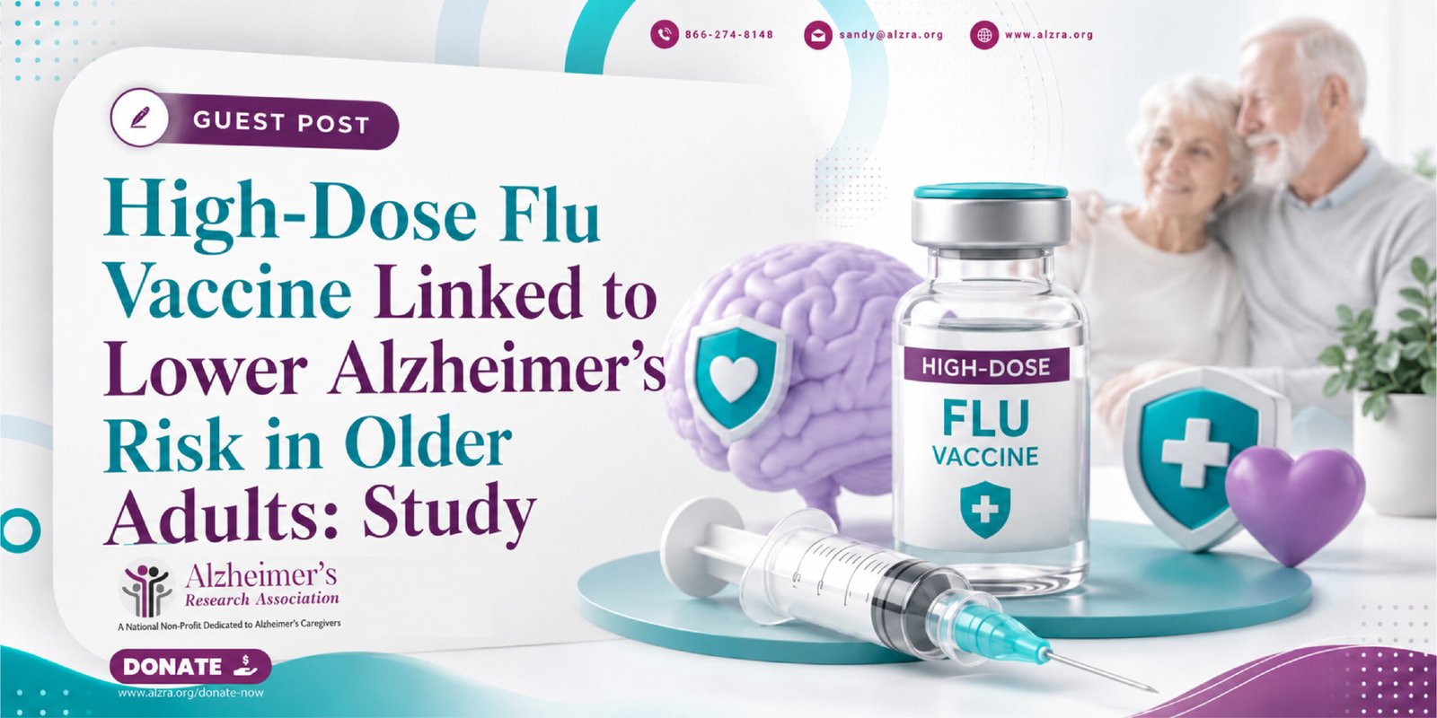 High-Dose Flu Vaccine Linked to Lower Alzheimer’s Risk