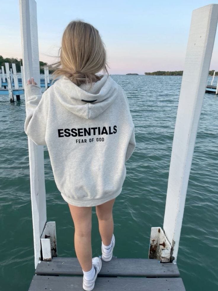 Fear Of God Essentials Hoodie Online Store